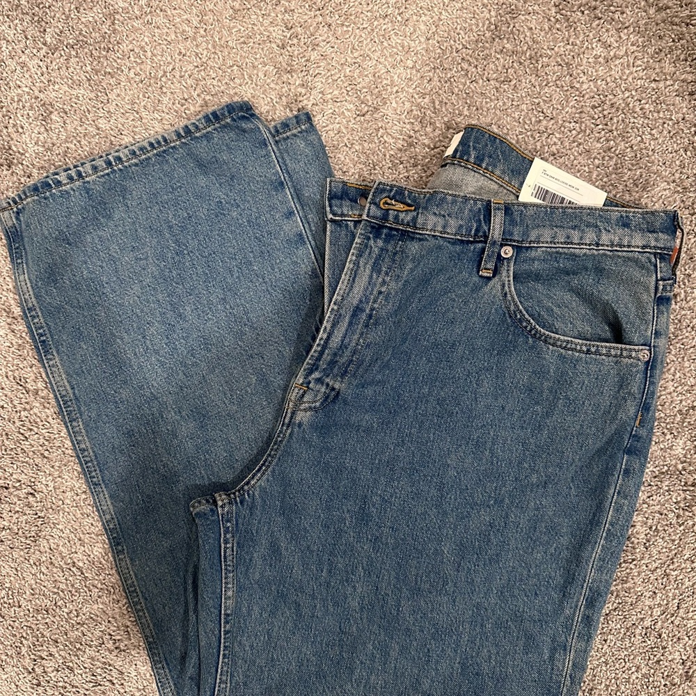 Everlane High-Rise Women's Jeans — Medium Blue Denim